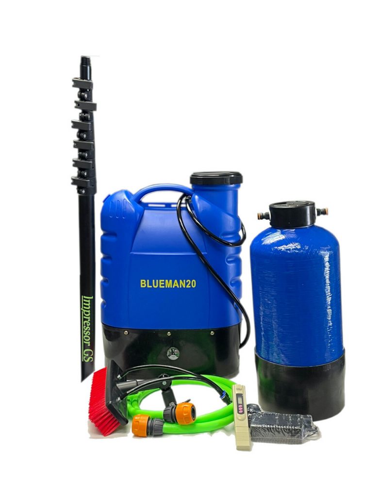 Water Fed Window Cleaning Tools Cleaning Poles & Brush Full Clean