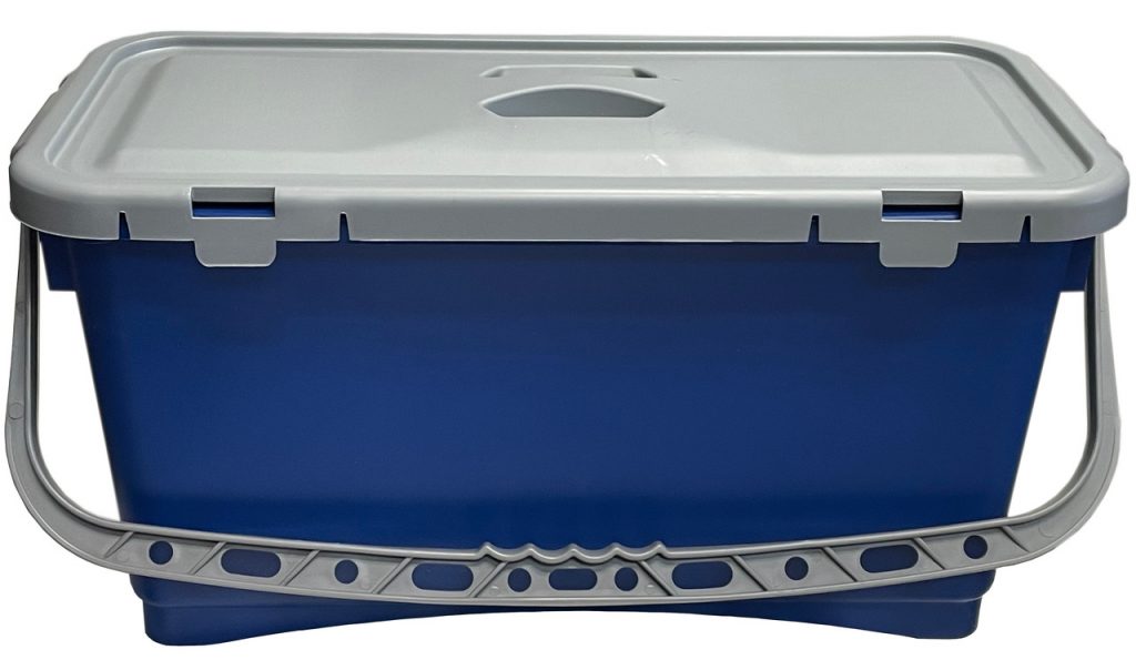 Bayersan Large Window Cleaning Bucket With Grey Lid 22l
