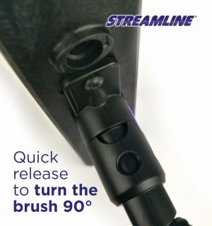 Waterfed Pole Brush Swivel Socket